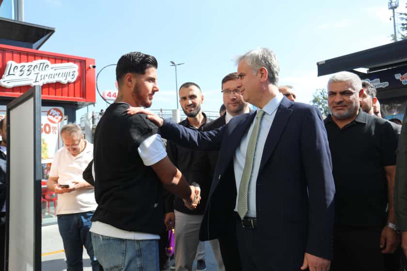 Genel Başkan Yardımcımız Hasan Basri Yalçın, vatandaşlarla buluştu